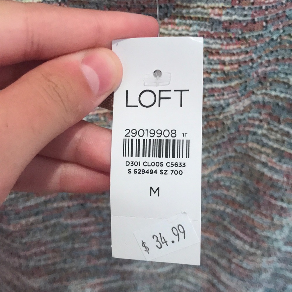 Loft Multi-Color Sweater - Picture 2 of 5